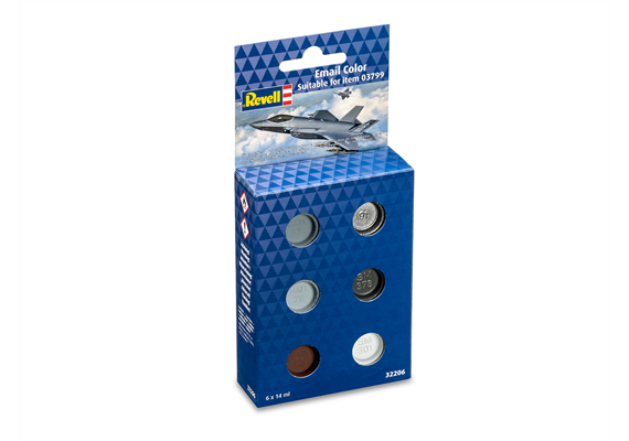 Revell 32206 Email Color Set passend zu Artikel 03799 (6 x 14 ml)