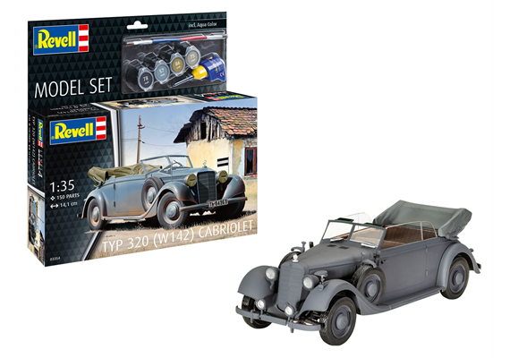 Revell 63354 Model Set Typ 320 (W142) Cabriolet - Massstab 1:35 | Bild 1