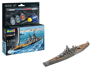 Revell 65183 Model Set USS New Jersey - Massstab 1:1200