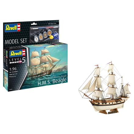 Revell 65458 Model Set HMS Beagle - Massstab 1:96