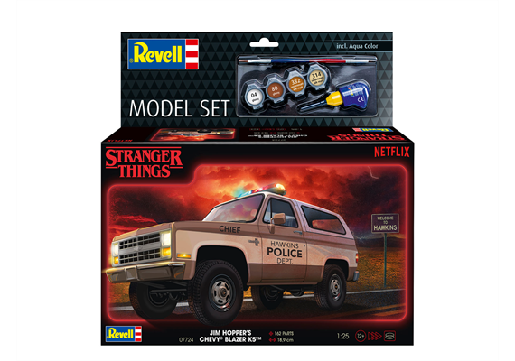 Revell 67724 Model Set "Stranger Things" Chevrolet K5 Blazer - Massstab 1:25 | Bild 3