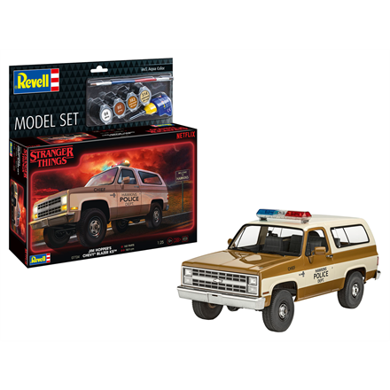 Revell 67724 Model Set "Stranger Things" Chevrolet K5 Blazer - Massstab 1:25