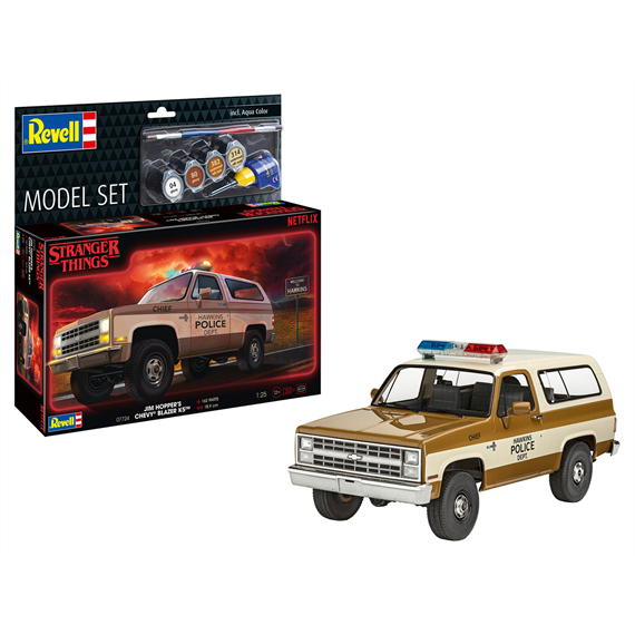 Revell 67724 Model Set "Stranger Things" Chevrolet K5 Blazer - Massstab 1:25