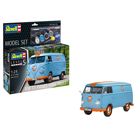 Revell 67726 Model Set VW T1 panel van (Gulf Decoration) - Massstab 1:24