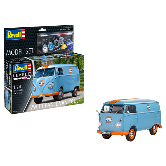 Revell 67726 Model Set VW T1 panel van (Gulf Decoration) - Massstab 1:24