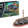 Revell 73344 Starter Kit Krupp Protze KFZ 69 with 3,7cm Pak - Massstab 1:76 | Bild 1