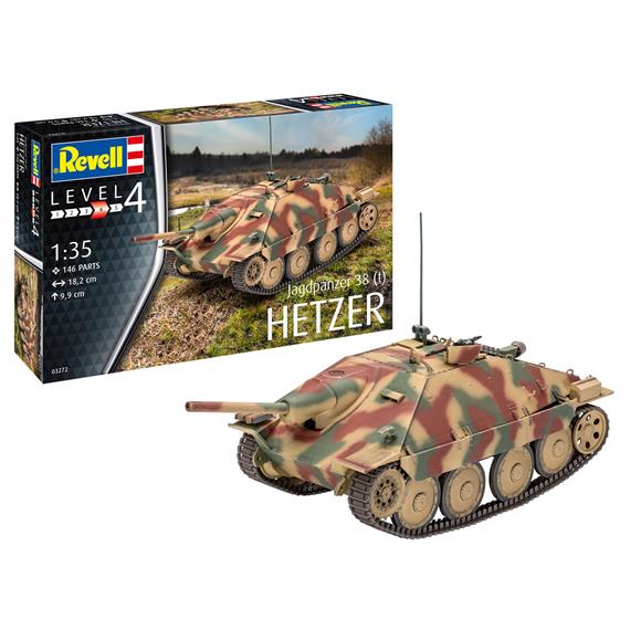 Revell 03272 Jagdpanzer 38 (t) HETZER, Massstab 1:35