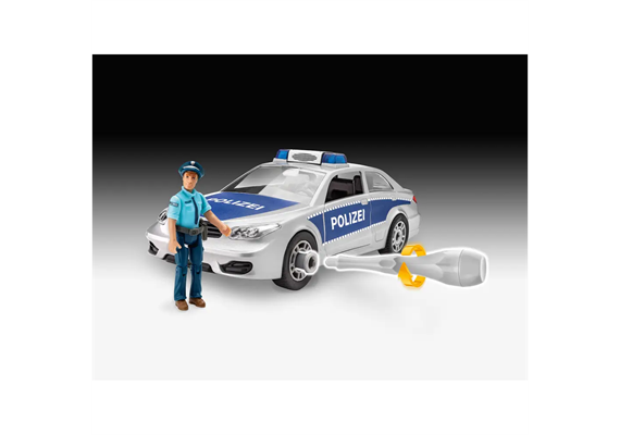 Revell Junior Kit 00820 Polizeiauto mit Figur - Massstab 1:20 | Bild 2