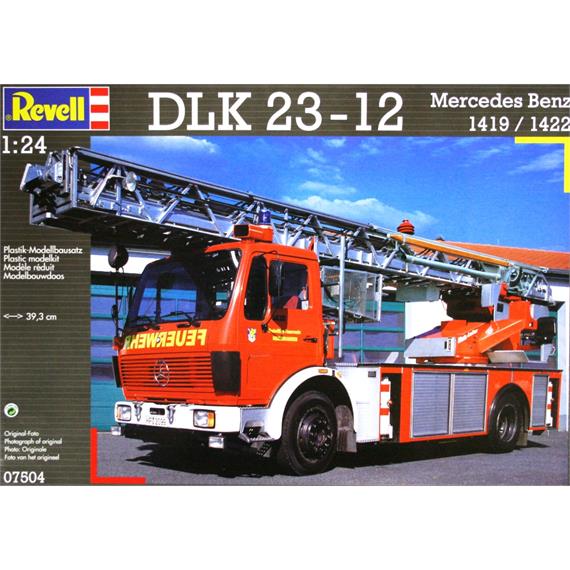 Revell 07504 Mercedes-Benz Drehleiter DLK 23-12 1419F/1422F 1:24 lim. Edition
