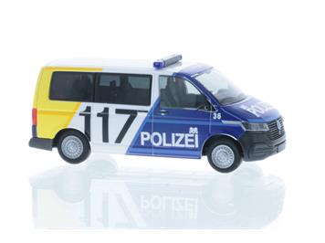 Rietze 53700 VW T6 Kantonspolizei Basel-Stadt (CH), Massstab 1:87