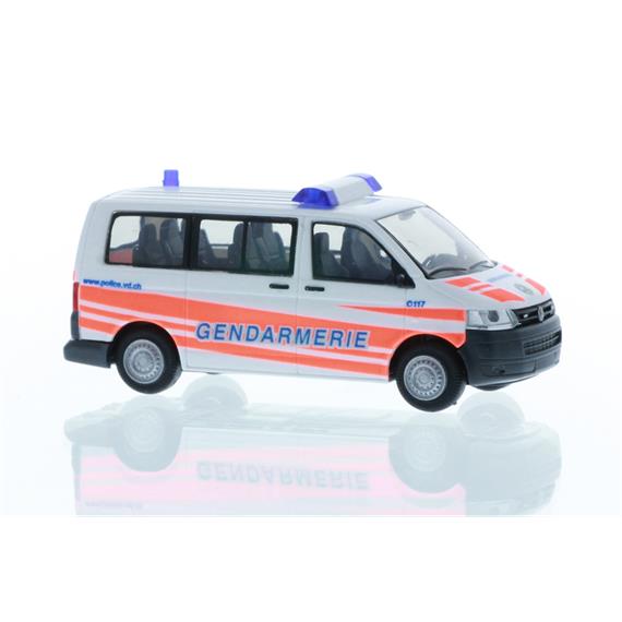 Rietze 53452 VW T5 10 Gendarmerie ( CH )