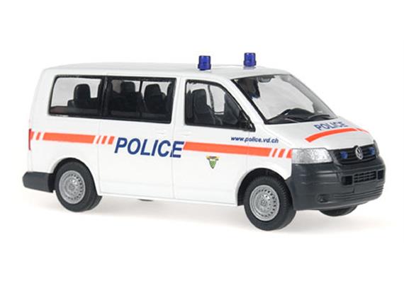 Rietze VW T5 "Police Vaud"-CH 1:87/HO