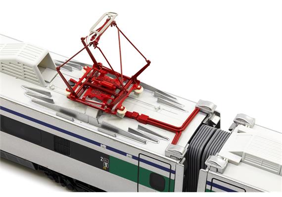 Rivarossi HR2964S SBB E-Triebzug ETR 470, silbrig, 4-teilig, Ep. V, DCS - H0 (1:87) | Bild 3