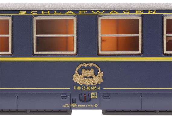 Rivarossi HR4333 CIWL Schlafwagen MU eingestellt bei der DB Ep. IV - H0 (1:87) | Bild 5