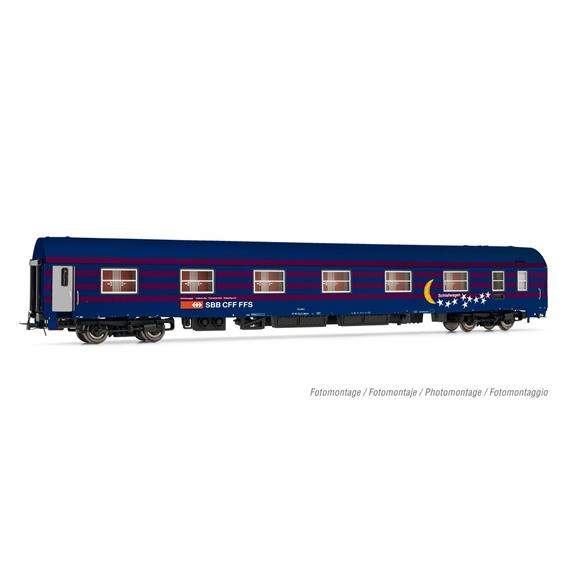 Rivarossi HR4335 SBB Schlafwagen MU 68 Mond und Sterne Ep. V - H0 (1:87)