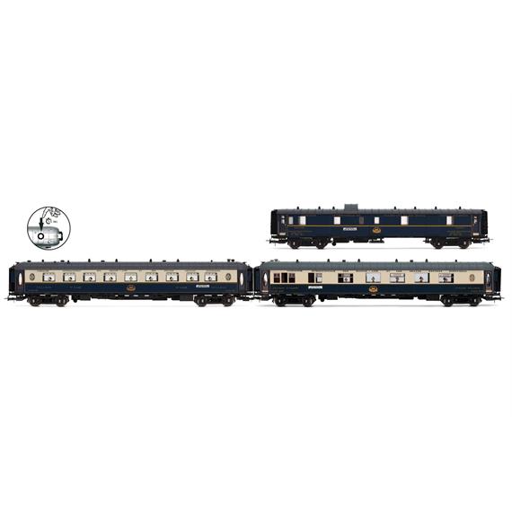 Rivarossi HR4390 CIWL 3-teil. Set Edelweiss Pullman Express "Côte d´Azur/Étoile du Nord"