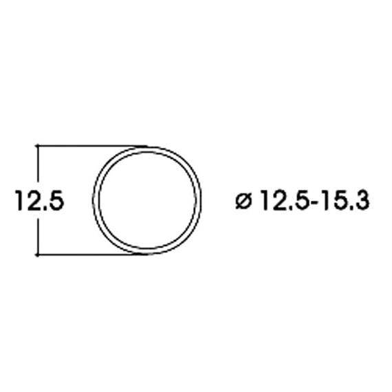 Roco 40075 Haftringsatz AC 12.5-15.3mm, Inhalt 10 Stück - H0 (1:87)