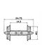 Roco 40192 DC-NEM-Normradsatz, Raddurchmesser: 11 mm, Achslänge: 24,75 mm, 2 Stk. - H0