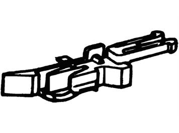 Roco 40270 Kurzkupplungsköpfe, 4 Stück - H0 (1:87)