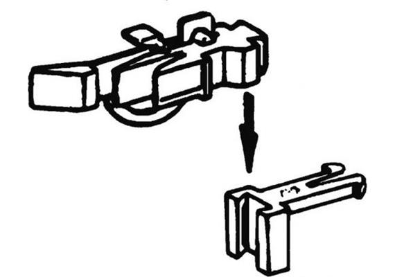Roco 40287 Kurzkupplungsköpfe, höhenverstellbar, 2 Stück - H0 (1:87)