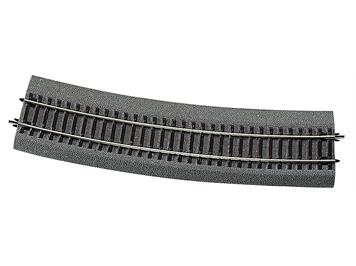 Roco 42528 Gegenbogen R10, Radius 888 mm, Bogenwinkel 15° - H0 (1:87)