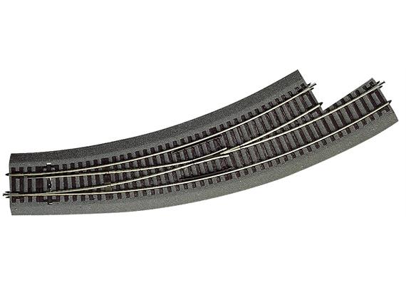 Roco 42570 Bogenweiche links BWL R5/6 (Gummibettung)