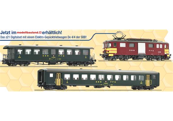 Roco 51338 ROCO z21 Digitalset: SBB De 4/4 mit Personenzug, 2-L Gleichstrom, H0 (1:87) | Bild 1