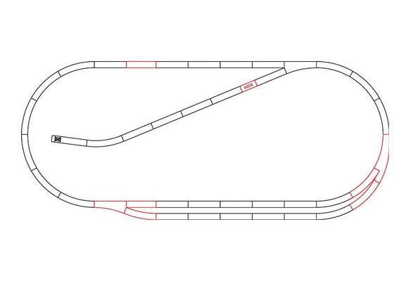 Roco 61102 GeoLine Gleisset C - H0 (1:87)