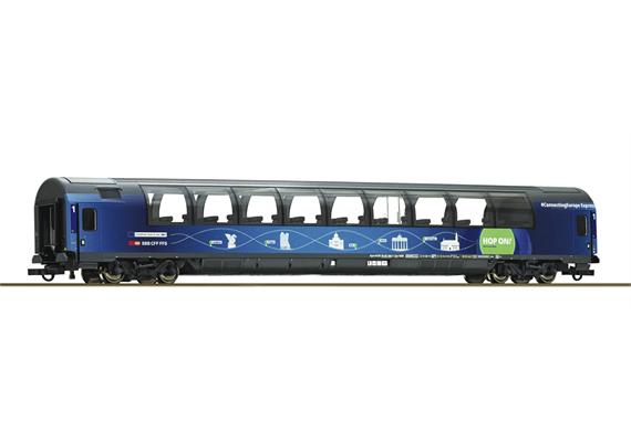 Roco 6200015 Panoramawagen, Gattung Apm, der Schweizerischen Bundesbahnen DC - H0 (1:87)