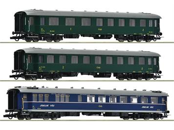 Roco 6200036 3-tlg. Set 1: Schnellzugwagen, CSD - H0 (1:87)