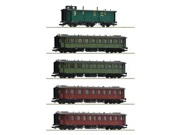 Roco 6200076 5-tlg. Set: Schnellzug, K.W.St.E. - H0 (1:87)