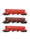 Roco 6200153 3-tlg. Set: Schwenkdachwagen, DB AG - H0 (1:87)