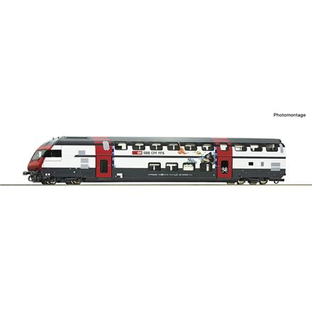 Roco 6210218 SBB Doppelstock-Steuerwagen "IC 2000", DC 2L analog & digital - H0 (1:87)