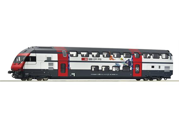 Roco 6220218 SBB Doppelstock-Steuerwagen "IC 2000", AC 3L analog & digital - H0 (1:87)
