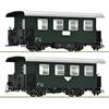 Roco 6240005 2-tlg. Set: Schmalspur-Personenwagen, ÖBB - H0e