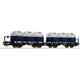 Roco 6600053 Doppeltragwageneinheit, Gattung Laabkkmms, der DB, Firma „Birkel“ - H0 (1:87)