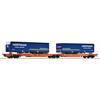 Roco 6600072 Doppeltaschen-Gelenkwagen der Spedition Hofman, Wascosa - H0 (1:87)
