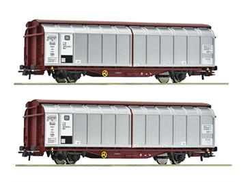 Roco 6600111 2-tlg. Set: Schiebewandwagen, DB - H0 (1:87)
