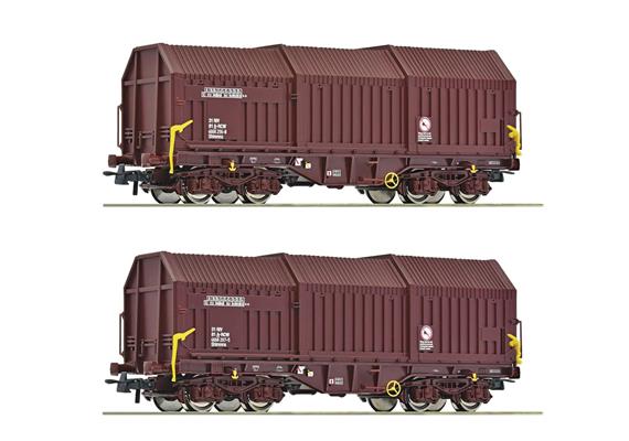 Roco 6600132 2-tlg. Set: Teleskophaubenwagen, ÖBB - H0 (1:87)