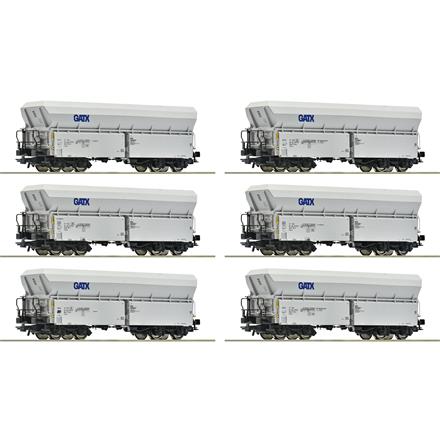Roco 6600220 Selbstentladewagen "GATX" 6teilig - H0 (1:87)