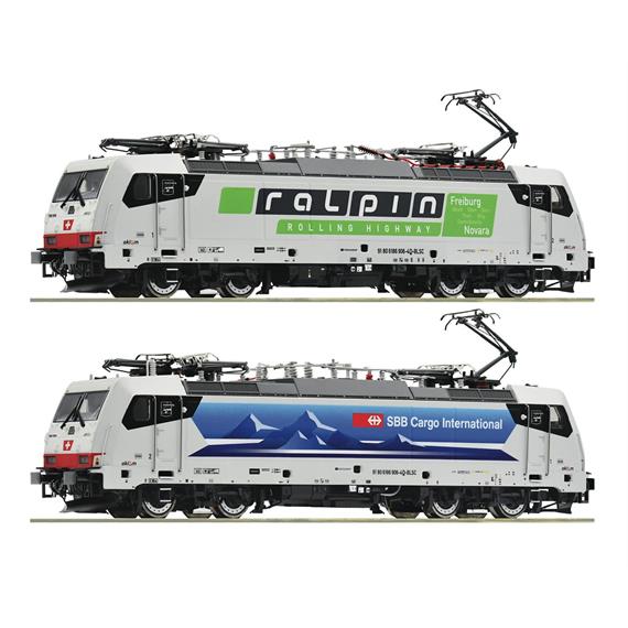 Roco 70733 E-Lok 186 906-4, SBB/RAlpin, DC 2L, digital DCC/MM mit Sound - H0 (1:87)