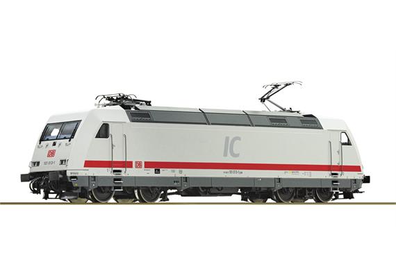 Roco 71986 E-Lok 101 013-1 „50 Jahre IC“, DB AG, DC 2L, digital DCC mit Sound - H0 (1:87)
