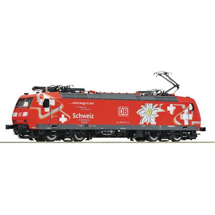 Roco 7500129 E-Lok 185 142-7, DB AG, "Edelweiß", DC 2L, analog - H0 (1:87)