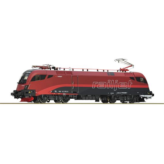 Roco 7510208 Elektrolokomotive 1116 238-7 „Railjet“, ÖBB, DC 2L, digital DCC/MM/Sound - H0 Roco 7510208 Elektrolokomotive 1116 238-7 „Railjet“, ÖBB, DC 2L, digital DCC/MM/Sound - H0