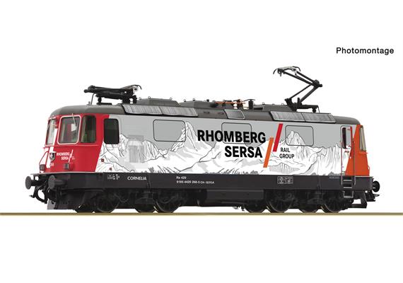 Roco 7520030 SBB Cargo 420 268 der Rhomberg Sersa Rail Group, AC 3L, digital/Sound - H0