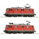 Roco 7520127 2-tlg. Set: SBB Lok Re 4/4 II 11133 und Re 4/4 II 11192, AC 3L, MM/DCC - H0