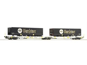 Roco 76436 Doppeltaschen-Gelenkwagen, AAE "Warsteiner" - H0 (1:87)