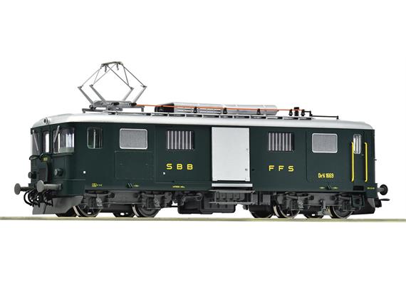 Roco 7700014 SBB Elektro-Gepäcktriebwagen De 4/4 1669, DC 2L, analog - H0 (1:87)