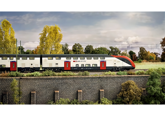 Roco 7710007 8-tlg. Set: Doppelstockzug RABe 502, SBB, DC 2L, digital/Sound - H0 | Bild 4