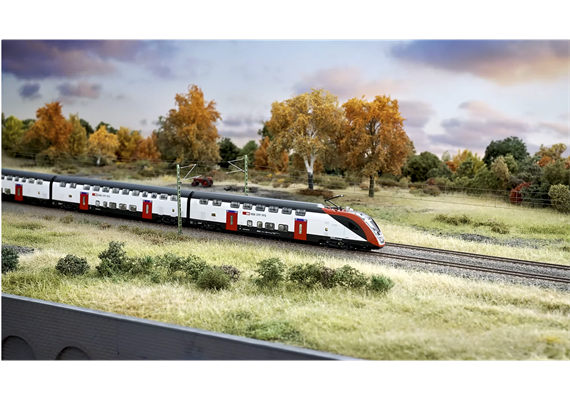 Roco 7720007 8-tlg. Set: Doppelstockzug RABe 502, SBB, AC 3L, digital/Sound - H0 (1:87) | Bild 2